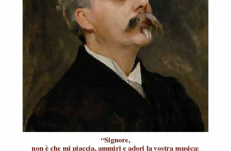 Dedicato a Gabriel Faurè